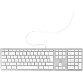 Mobility Lab ML311142 USB Tastatur Deutsch, QWERTZ, Mac Silber