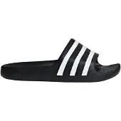 Adidas Claquettes / Tongs 'Adilette Aqua' noir / blanc