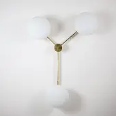 Design For Macha Stella Triennale Plafonnier/Applique Chrome Opaque