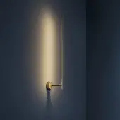 Catellani & Smith Light Stick V Applique Satin Gold