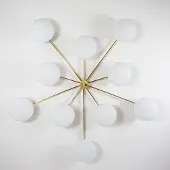 Design For Macha Stella Cosmos Plafonnier/Applique Chrome Opaque