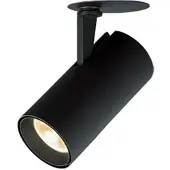 Raat Tube AS.65 GU10 Serie Spot de Plafond Black | Recessed Base