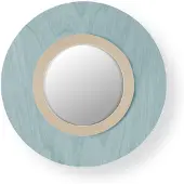 Lzf Applique circulaire à lentille Sea Blue | Matte Ivory | Dimmable LED 0-10V
