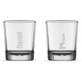Yoursurprise Verre à shot personnalisé (2 pièces)