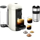 Krups Nespresso Vertuo Plus Blanc Xn903110 – Machine À Café Capsules - Système Automatique Centrifusion