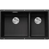 BLANCO Evier à encastrer 75.5cm anthracite - - 523151 - subline 430/270-u