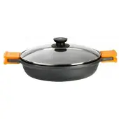 BRA Efficient Casserole 30 Cm Noir Noir One Size