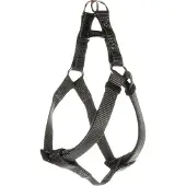 Flamingo Harnais Step & Go Ziggi gris foncé, taille : S