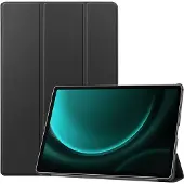 IMoshion Coque tablette Trifold Samsung Galaxy Tab S10 Plus / Tab S9 FE Plus / Tab S9 Plus - Noir