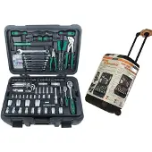 BRÜDER MANNESMANN Jeu d'outils 122 pièces en trolley