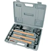 BRÜDER MANNESMANN Kit de débosselage de carrosserie 7 pièces métal 20700