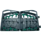 BRÜDER MANNESMANN Tournevis d'angle, 16 pcs.