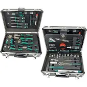 BRÜDER MANNESMANN 29067 Coffret D'outils En Aluminium - 90 Pièces