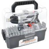 BRÜDER MANNESMANN MANNESMANN M17735 Visseuse sans fil 3,6 V avec assortiment d'embouts