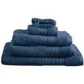 Beddinghouse Gants de Toilette Beddinghouse Sheer Dark Blue (Set de 3)