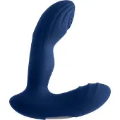 Playboy Toys Pleasure Peaser Blue stimulateur prostatique Blue 14.7 cm