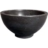 Wiesbaden Raw vasque ronde 20x11 cm en pierre bleue satinée 39.3510