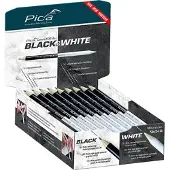 PICA 546/24 Crayon De Couleur Noir Et Blanc (50 Pcs)