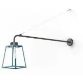Roger Pradier Lampiok lampe d'extérieur Clear Glass | Blue | Large
