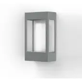 Roger Pradier Brick² Model 1 Applique Murale Silk Grey | Clear glass