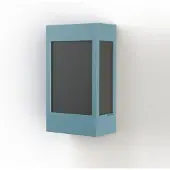 Roger Pradier Brick² Model 1 Applique Murale Blue | Black PMMA