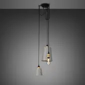 Buster + Punch Hooked 3.0 Suspension Mix Stone Shades | Brass | 2.6m