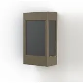 Roger Pradier Brick² Model 1 Applique Murale Sandstone | Black PMMA