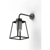 Roger Pradier Lampiok lampe d'extérieur Clear Glass | Black grey | Small