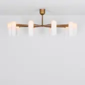 Schwung Odyssey Round Suspension Large | Lacquered Burnished Brass