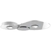 Lodes Bugia Ceiling Light Chrome | 3000K | Double