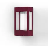 Roger Pradier Brick² Model 1 Applique Murale Wine red | Clear glass