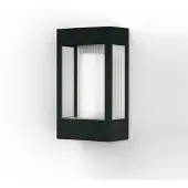 Roger Pradier Brick² Model 1 Applique Murale Slate Grey | Clear glass