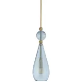 Ebb & Flow Smykke Suspension Shiny Gold | Topaz Blue | Topaz Blue E14IP20