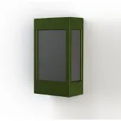 Roger Pradier Brick² Model 1 Applique Murale Fern Green | Black PMMA