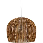 Ay Illuminate Rattan Bell Suspension Large