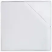Jollein Protège-Matelas Molton Jollein Blanc-50 x 90 cm