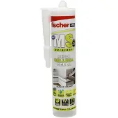 FISCHER BEFESTIGUNGSSYSTEME Mastic d'étanchéité adhésive - blanc - 290 ml - 96001