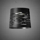 Foscarini Tress Grande Suspension Black | LED MyLight (Dimmable via Bluetooth)