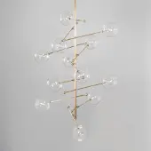 Schwung RD15 Suspension 12 Arm | Lacquered Burnished Brass