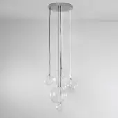 Schwung Cluster Suspension Cluster-5 Mix | Polished Nickel