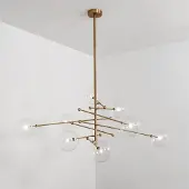 Schwung RD15 Suspension 8 Arm | Lacquered Burnished Brass