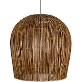 Ay Illuminate Rattan Bulb Suspension Large