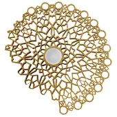 Karman Notre Dame Applique/Plafonnier Gold | 83 cm | 3000 K IP20