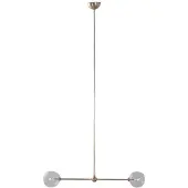 Schwung Balance Suspension Lamp 200 x 150 | Polished Nickel