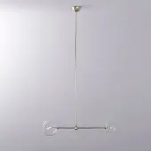 Schwung Balance Suspension Lamp 200 x 150 | Lacquered Burnished Brass