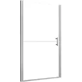 vidaXL -Duschtür 91x195 cm gehärtetes Glas