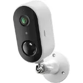 Arenti GO1 Caméra de sécurité extérieure - Wifi - 1080P Full HD - Carte SD incluse - Blanc