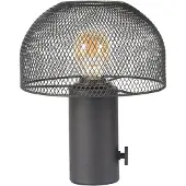 Label51 Lampe de table en maille Fungo noir