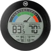 Marathon Thermo-hygromètre À Indice De Confort (ba030018-bk)