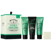The Scottish Fine Soaps Company Men’s Grooming Vetiver & Sandalwood ensemble barbe pour homme